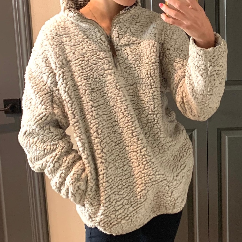 Sherpa quarter zip